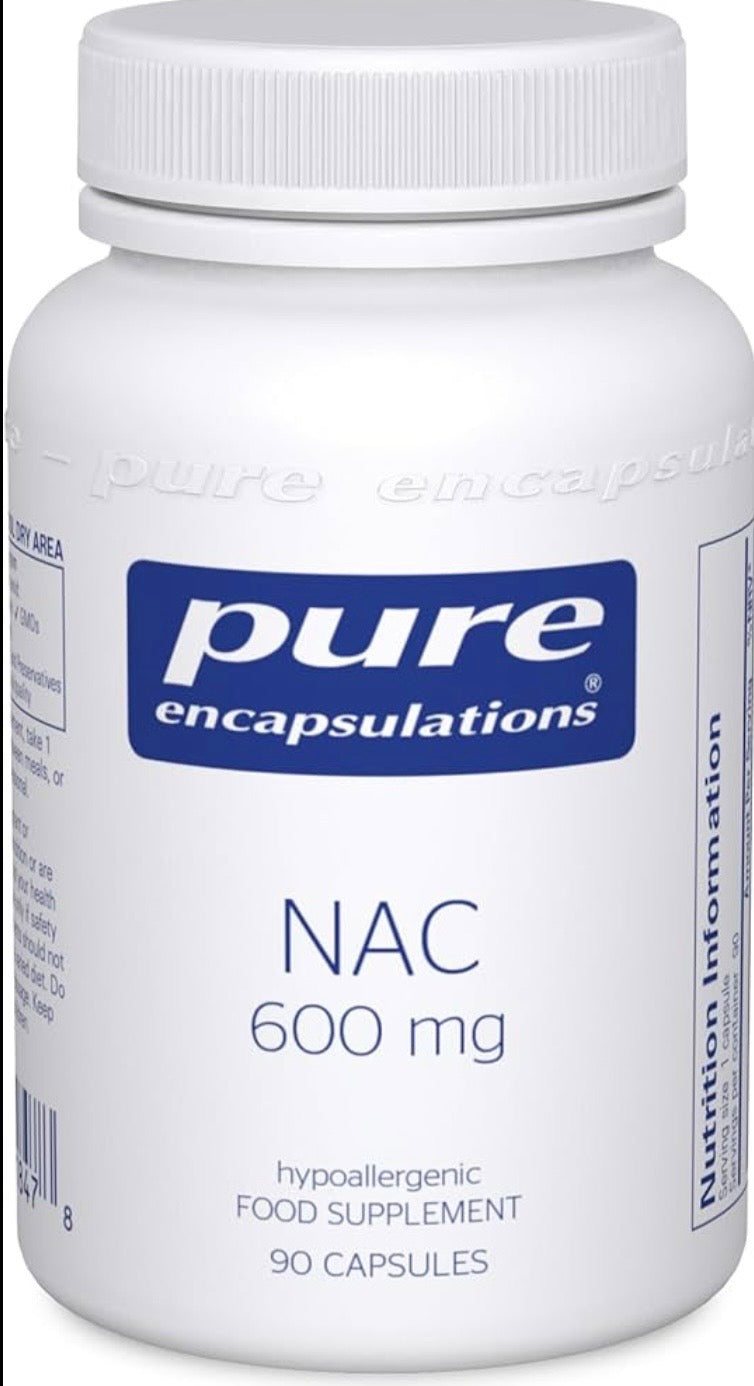 Supplements - N-Acetyl L-Cystenine NAC 180 Capsules - desc to check
