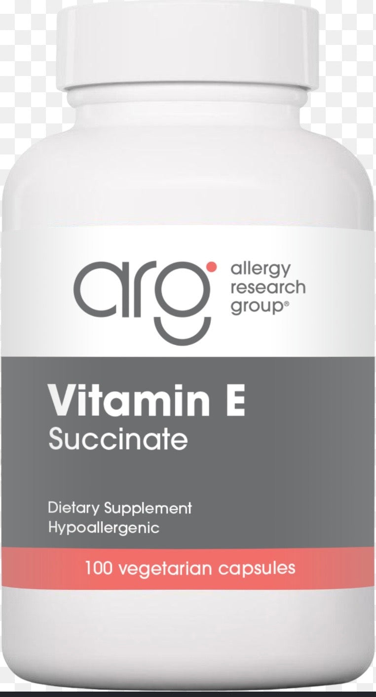 Supplements - Vitamin E Succinate 100 Capsules- desc to check