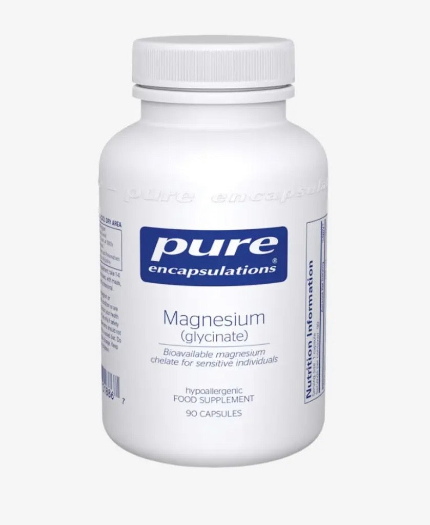 Supplements - Magnesium Glycinate 90 Capsules - desc to check
